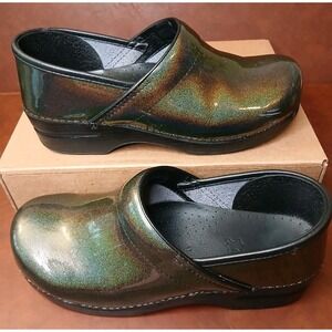 Dansko Professional Clog Black Pro Patent Leather Comfort EU 41 US 10.5/11 #1154